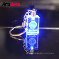 Personnalisé mini led lampe de poche keychain en gros